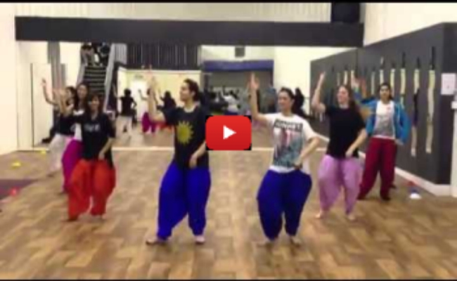 Bhangra is going viral on social media fiercely video