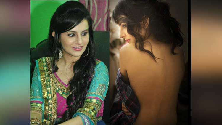 actress roop durgapal backless photo