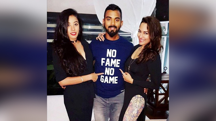 KL Rahul and Elixir Nahar cute pictures 