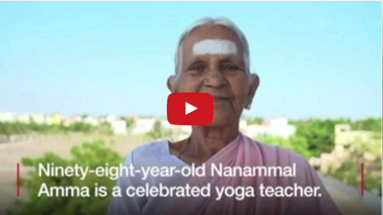 98 years old south indian expert yoga instructor 
