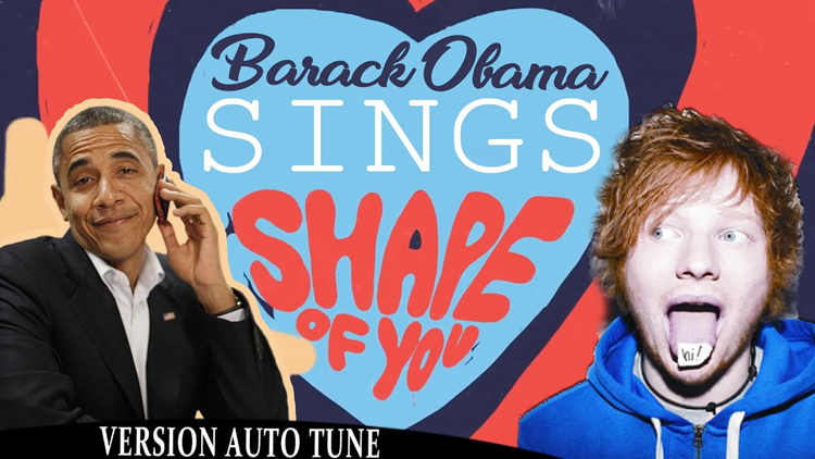 Barack Obama Singing Shape of You by Ed Sheeran 