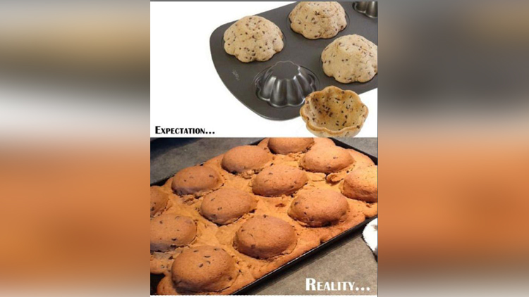 expectation vs reality images 