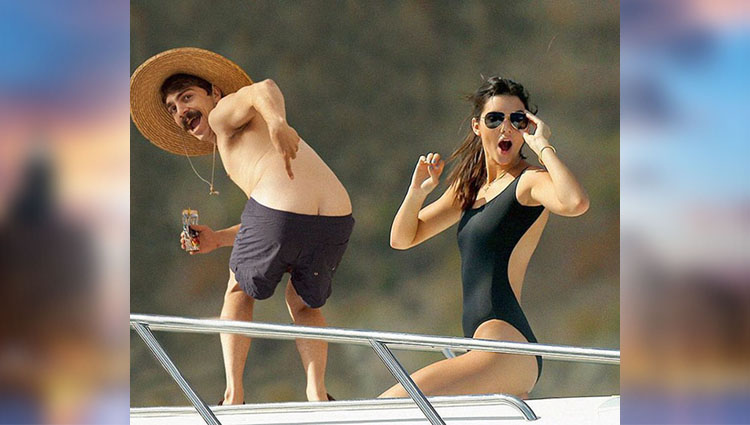 funny pictures of man with kendall jenner