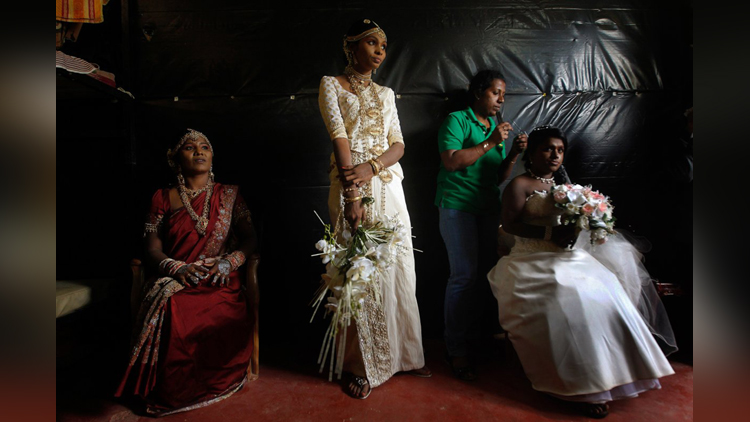Sri Lankan bride 