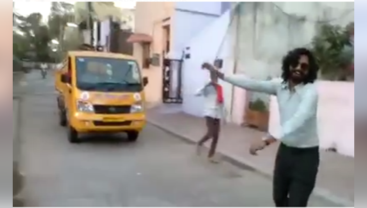 viral dance video on swachh bharat abhiyan song