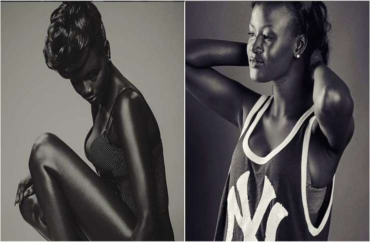 This black model getting plenty viral on social media