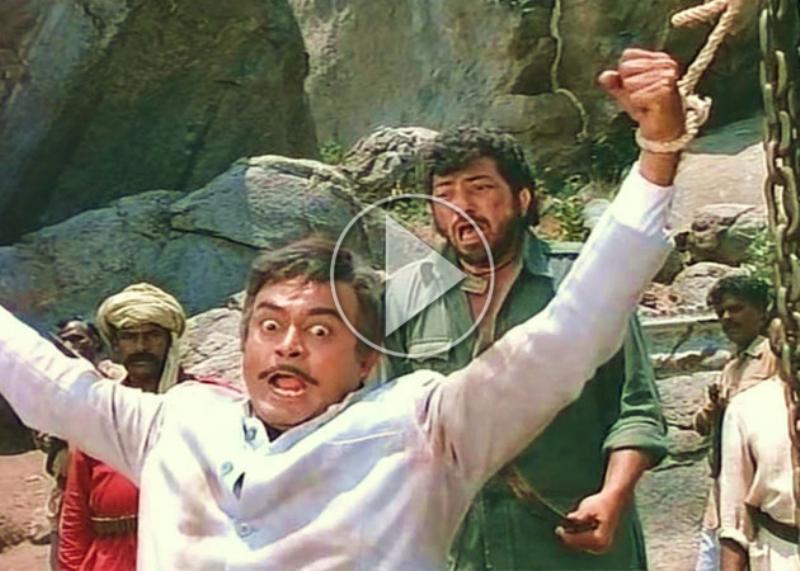 Sholay movie Thakur hands open secret, see Video