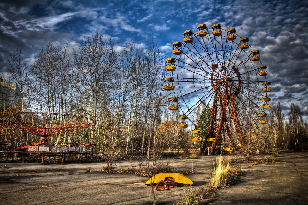 The Pripyat amusement park