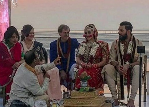 yuvraj singh again marriage with hazel keech in goa
