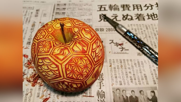 Unbelievable Food Carvings By Japanese Artist Gaku