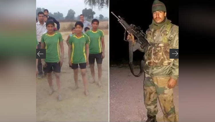 off duty army man trains villagers in haryana 