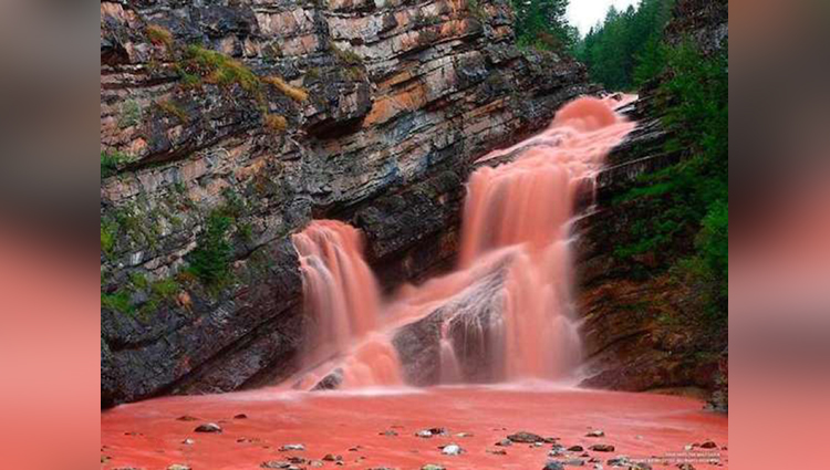 5. Cameron Falls (Alberta, Canada)