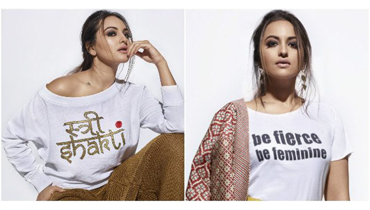 Feminist Tees Is The New Trend To Show Girl Power; See How Sonakshi Proved It!