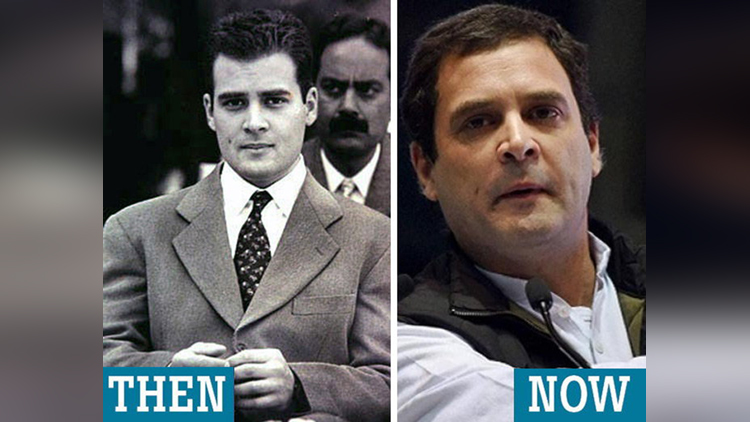 indian politician then and now photos