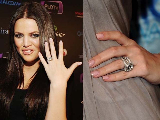 hollywood actress engagement rings pictures