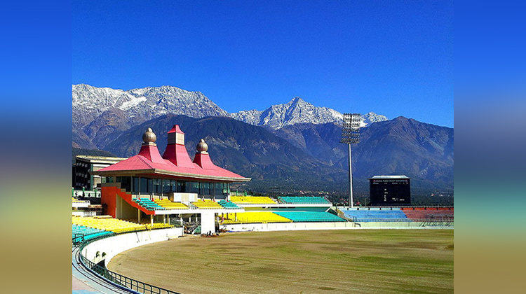Himachal Pradesh Cricket Association Stadium beautiful pictures