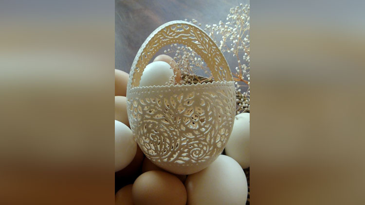 Amazing Eggshell Carvings