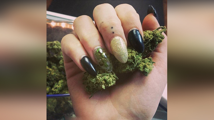 Weed Manicures Are Taking Nail Trends To A New High