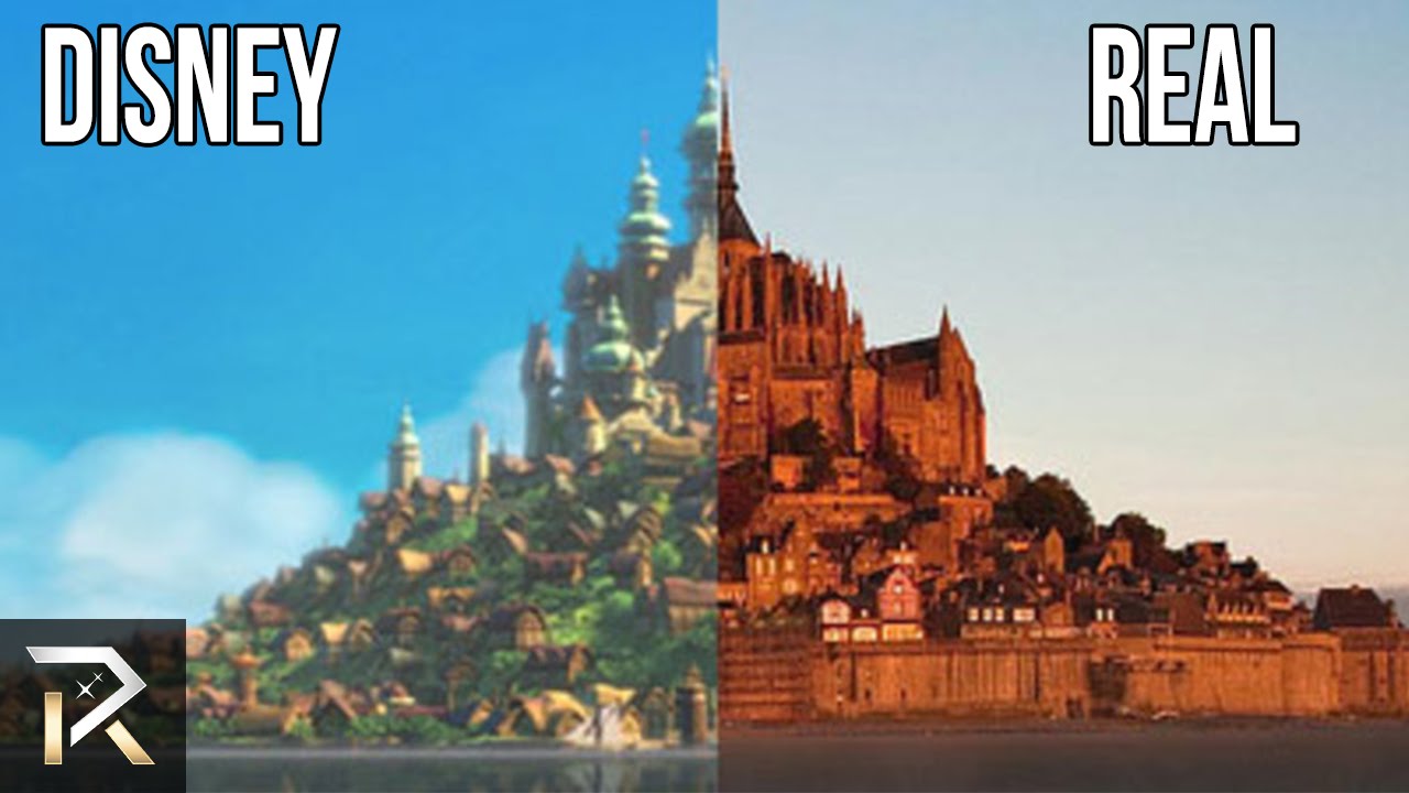 disney movie locations that exist in real life