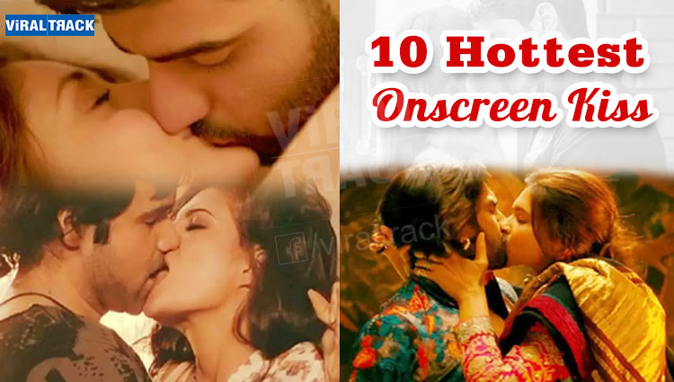 10 hottest kisses for bollywood films