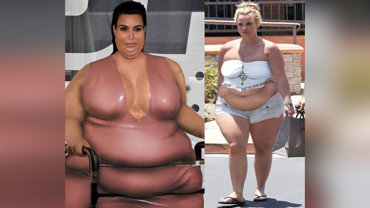 Celebrities Funny Photoshopped Fat Photos 
