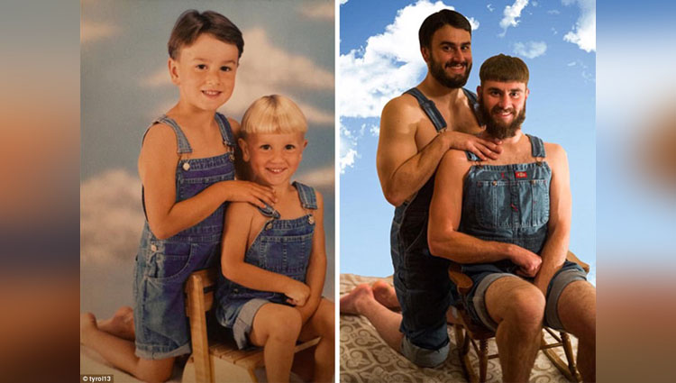 These Recreated Pictures of Childhood Make You Do Like The Same