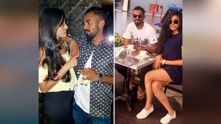 KL Rahul and Elixir Nahar cute pictures 