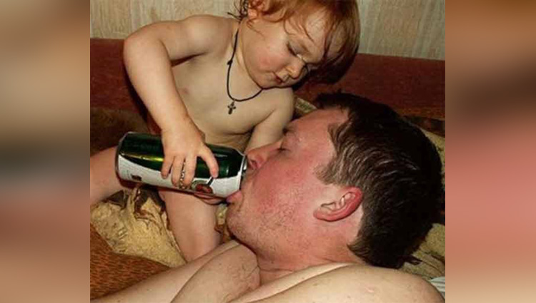 viral pictures of funny parents