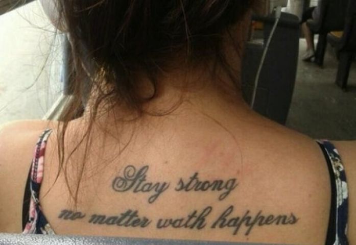 misspelled tattoo make you laugh