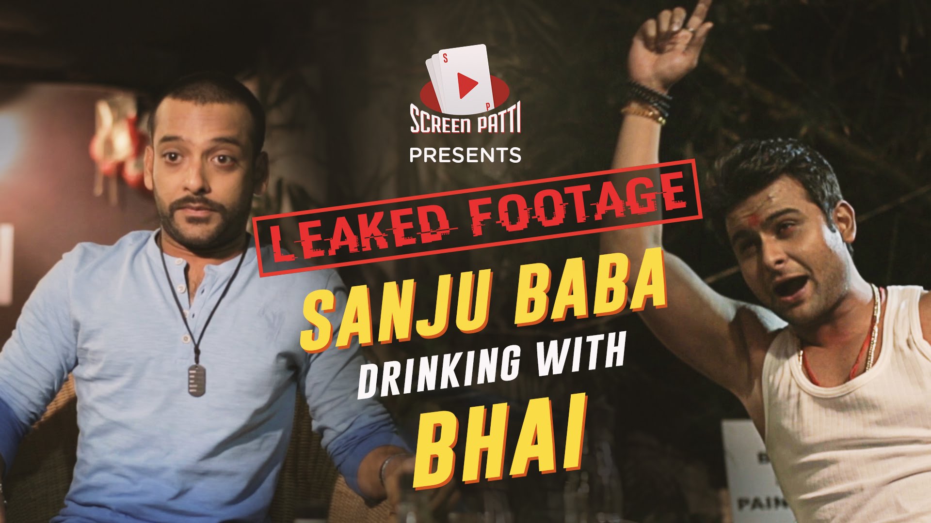 Leaked Footage Sanju Baba Drinking With salman Bhai After Release