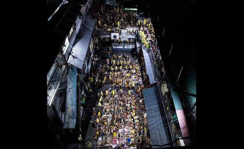 over crowded philippines jail