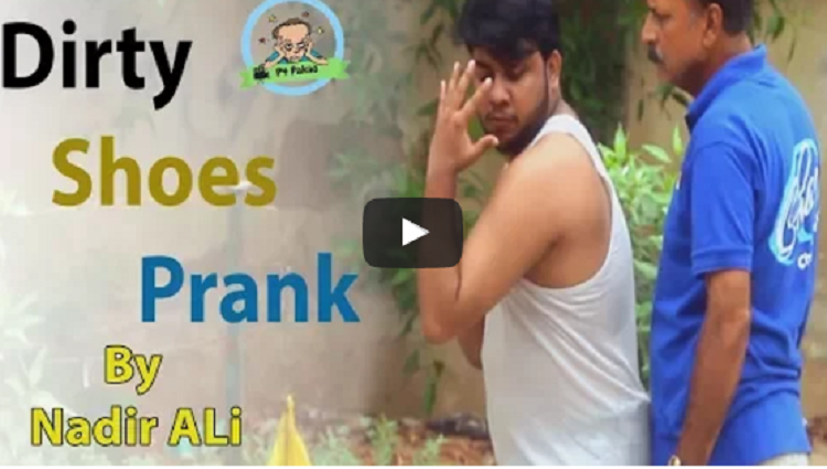 DIRTY SHOES PRANK By Nadir Ali In P4 Pakao 2017