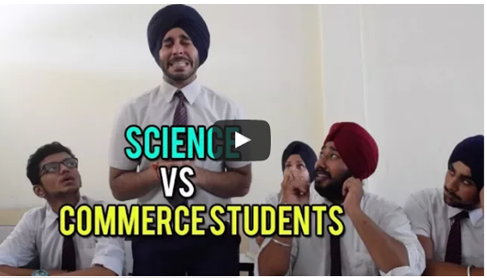 Science Students Vs Commerce Students