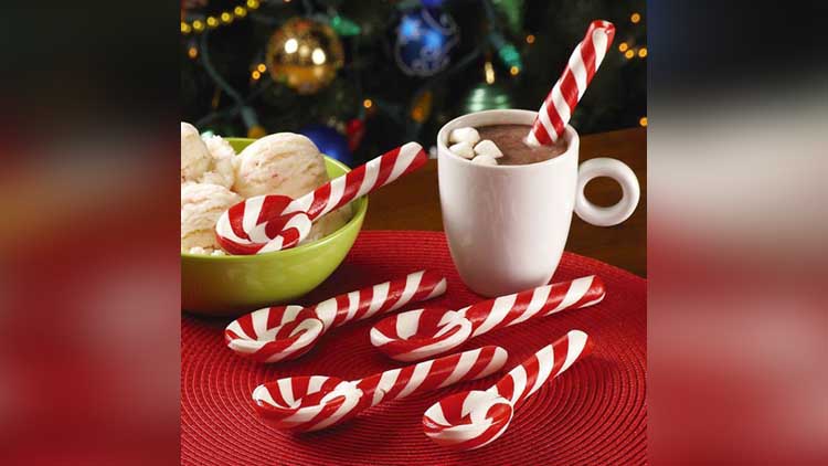  Peppermint Candy Cane Spoon