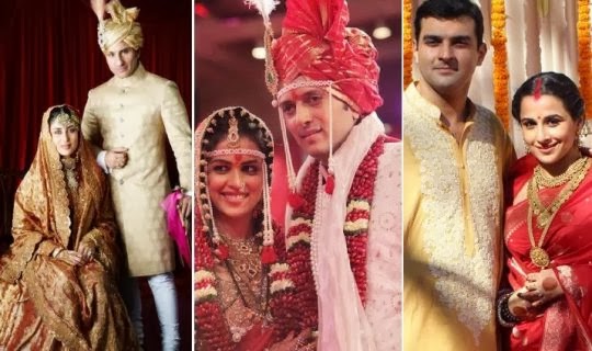 wedding pictures of famous bollywood celebrities