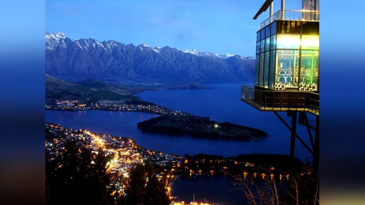 Skyline Restaurant in Queenstown, New Zealand
