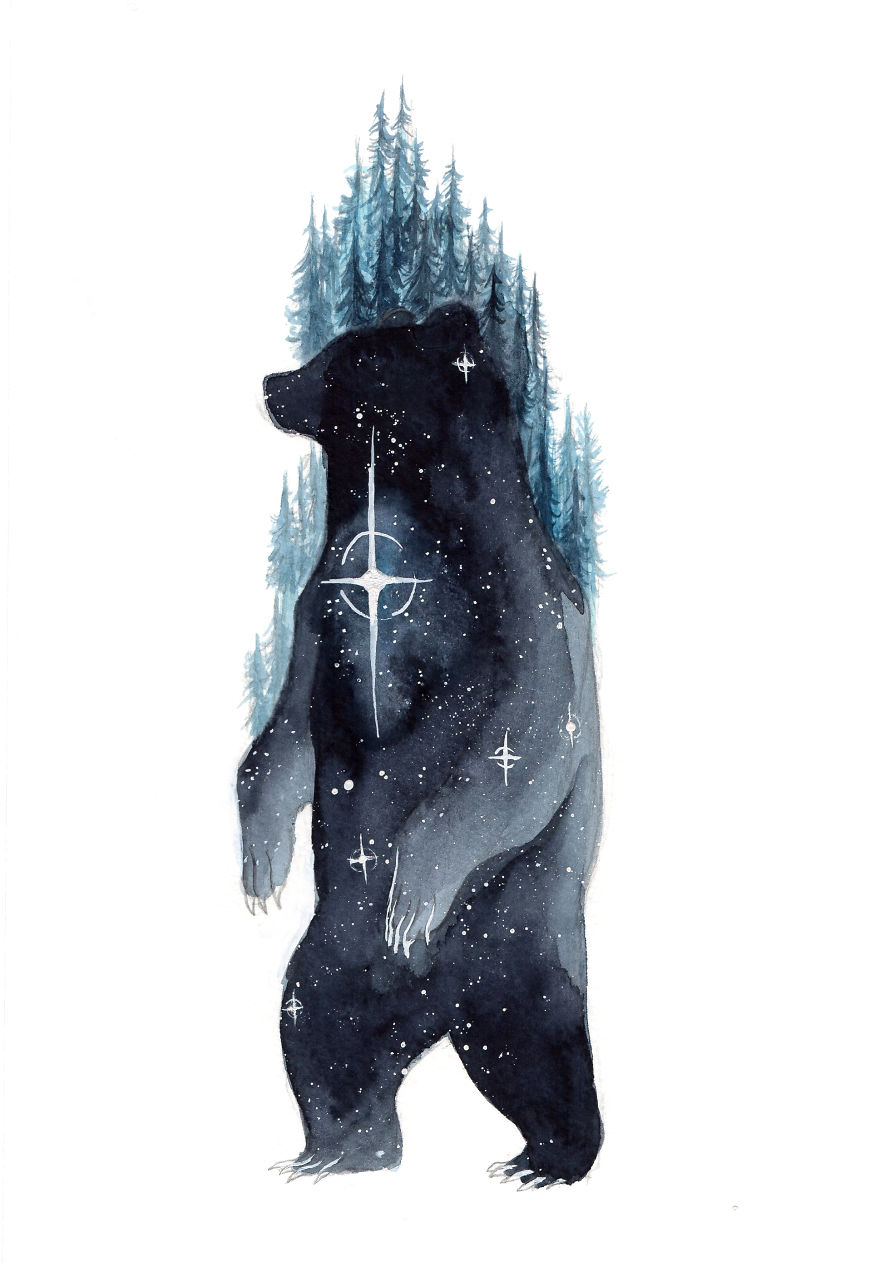 Galaxy Mountain Bear 