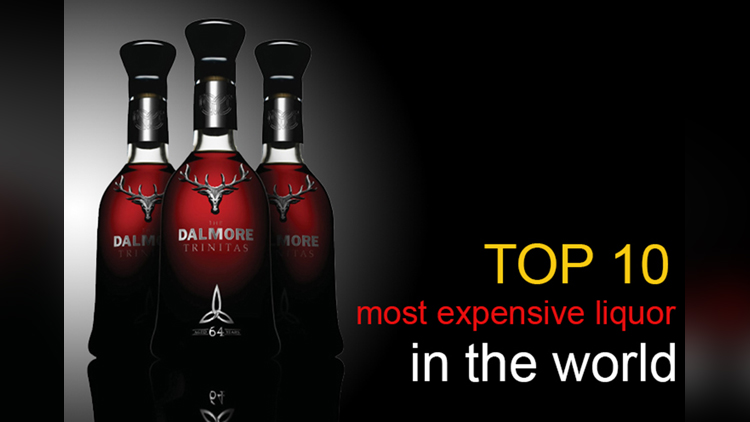 world top 10 most expensive liquors