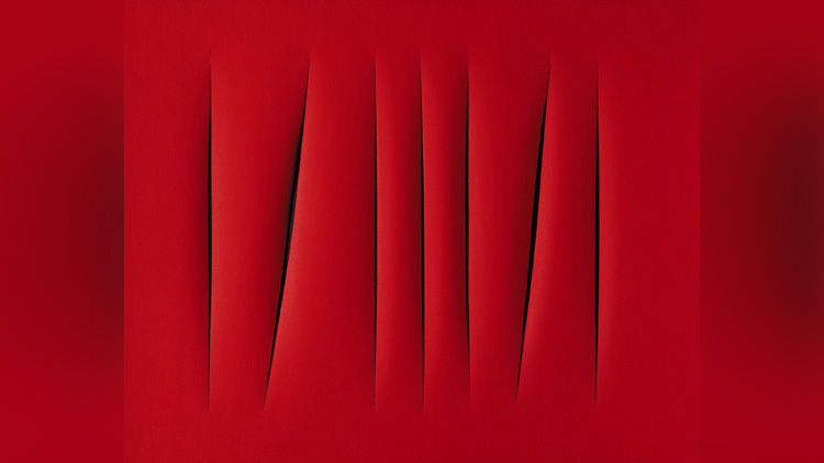 Concetto spaziale, Attese by Lucio Fontana was sold for $1.5 Million