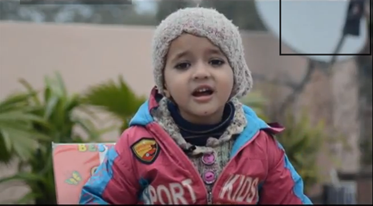 Social Media viral video of kid rock Shivi