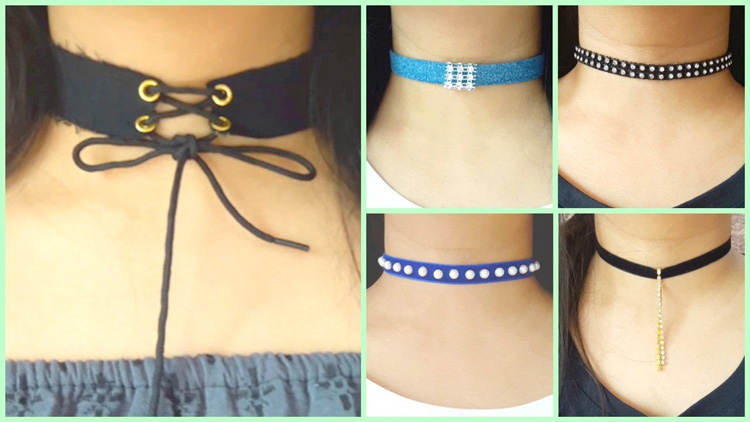 10 diy chokers easy and cheap viral video