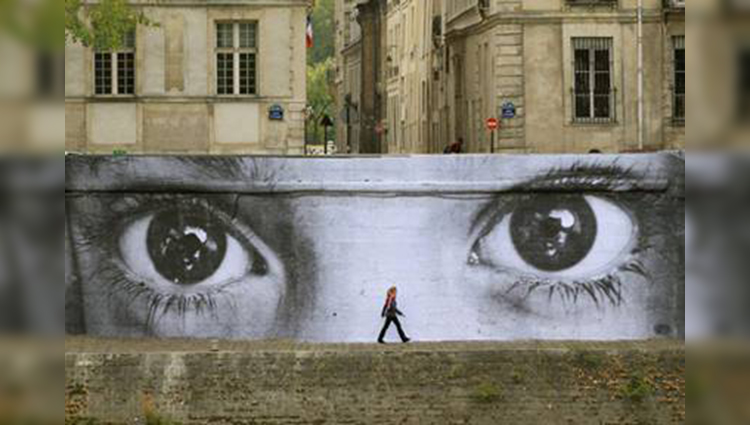 amazing art on street and walls
