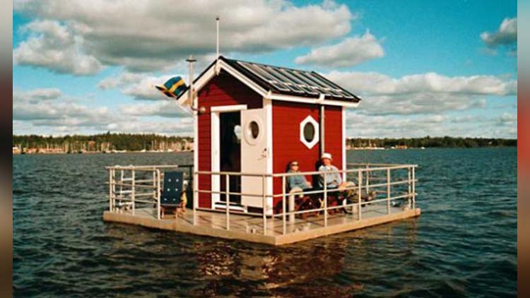 Utter Inn, in Lake Mälaren, Sweden