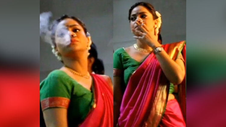 Popular TV Actress Caught Smoking Publicly