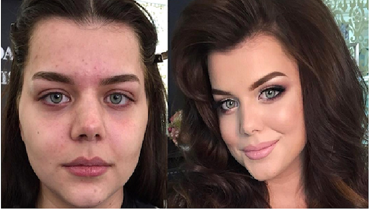 shocking make up transformation 
