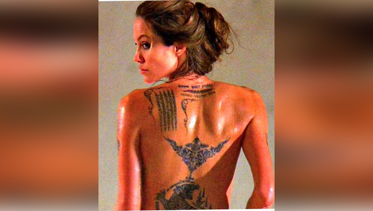hollywood actress sexy tattoos