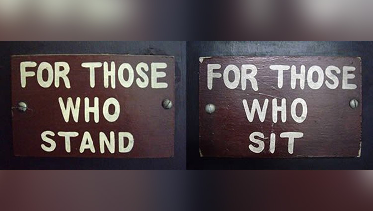 the Most funny Bathroom Signs Ever