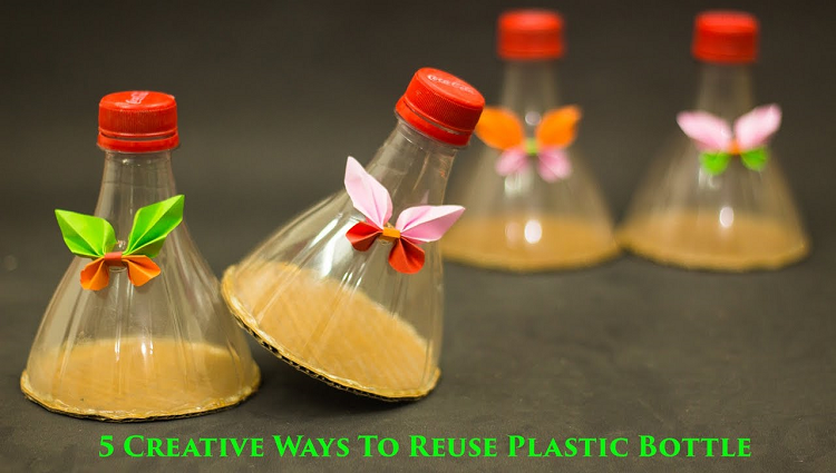 5 Creative Ways to Reuse and Recycle Plastic Bottles