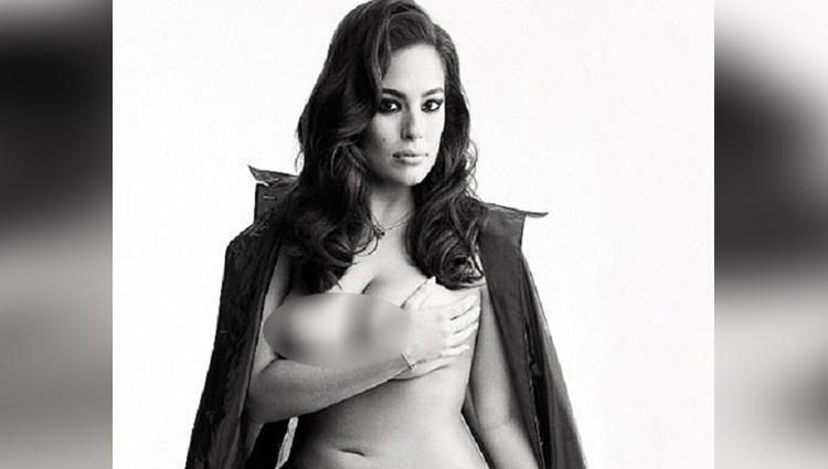 plus size model ashley graham latest nude photoshoot for love magazine