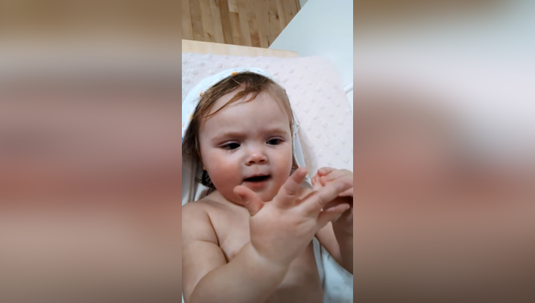 Little Baby Singing Nursery Rhyme